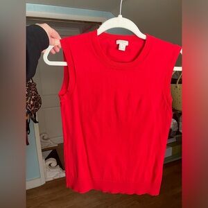 Lightweight J.Crew sleeveless sweater ❤️